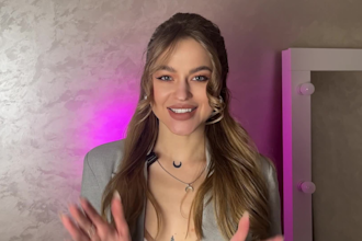 create ugc selfie spokesperson video I am pretty model and actress