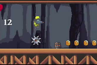 do any type of 2d endless runner game for android or website