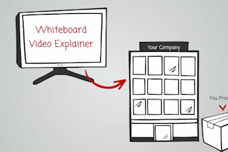 create a whiteboard animation explainer video with subtitles