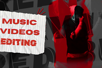 edit rap music videos with cool effects