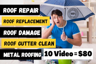 do roof repair service roof replacement video or roof damage video
