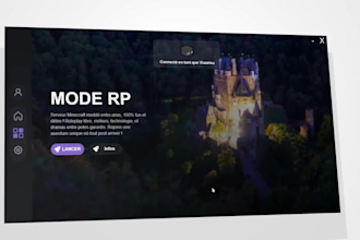 create a custom minecraft launcher with mods and updates
