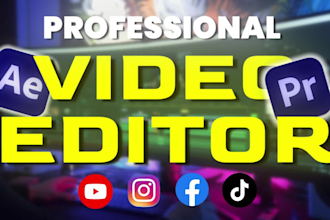 do expert video editing in after effects within 24 hours