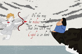 create a beautiful animated lyric video for your song