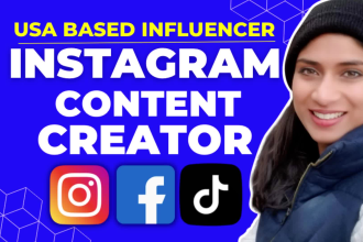 be your instagram content creator as social media manager for digital marketing