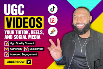 be your male ugc actor and create your ugc ads