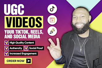 create ugc videos for your tiktok, reels, and social media