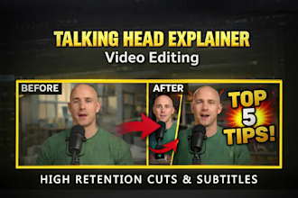 edit high retention talking head explainer youtube videos