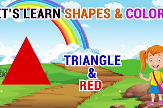 create kids learning videos