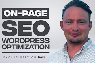 optimize onpage and technical SEO for your wordpress site
