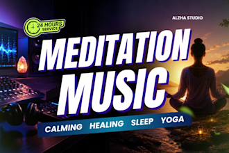 produce peaceful meditation and relaxing music