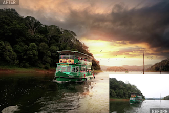 edit and retouch your vacation, travel and landscape photos