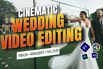 do wedding video editing