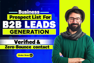 find b2b leads, business leads, contact list and business email finding