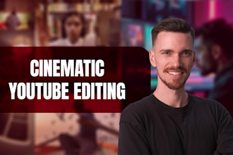 edit your youtube video, podcast, cinematic long form video