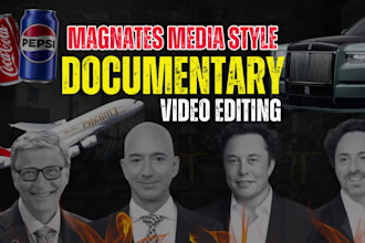 do faceless magnates media documentary style youtube video editing and cash cow