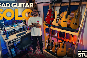 record amazing electric guitar solo for your pop or rock song