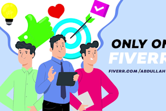 create 2d animated explainer video in 24h