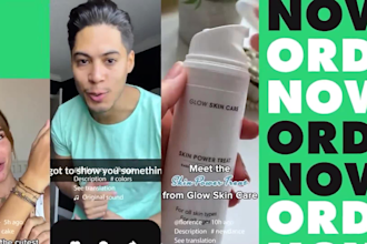 create a viral tiktok, and facebook video ads for dropshipping products