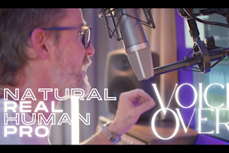record an american male voice over corporate narration