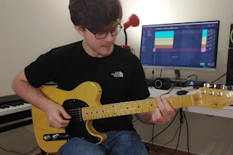 record electric guitar tracks for your production