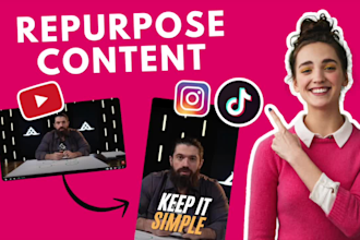 edit and repurpose your content for reels, tiktok, shorts