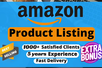 write best amazon listing, product description, a plus content, SEO optimization