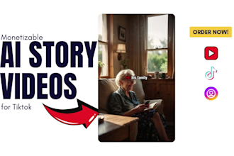 create monetizeable ai story videos, ai history shorts, and ai tiktok videos
