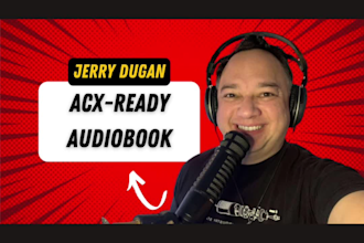 produce premium acx ready audiobook narration
