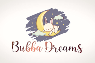 design kids logo and baby brand for children shop or website