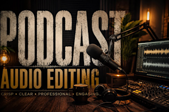 do your podcast audio editing