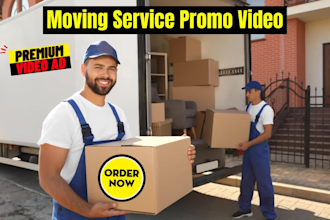 do movers video or moving company or moving service video ad for promotion