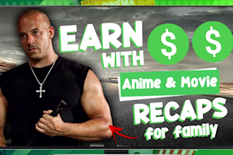 create engaging movie and anime recap videos no copyright