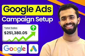 setup and manage your google ads adwords campaigns or audit sem