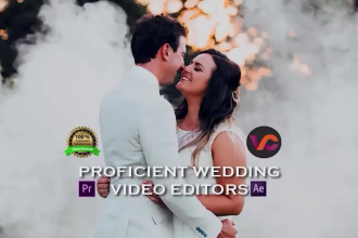 do wedding video editing with cinematic storytelling