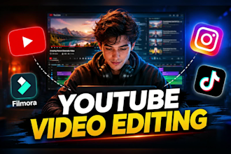 do simple and clean video editing  within 24 hours