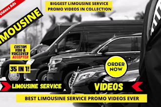 create unlimited limousine or limo business explainer video