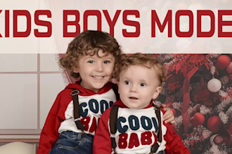 do professional video or photo product with my kids model