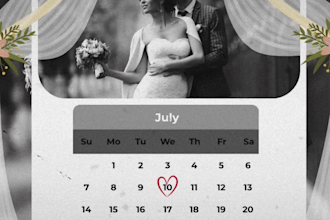 create a wedding and other party invitation videos