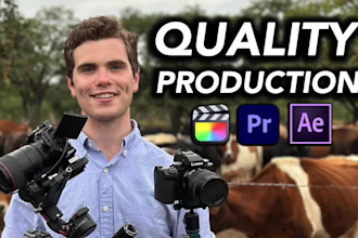 professionally edit ads, youtube, and interview videos fast