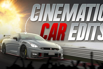 edit your car videos with a cinematic look