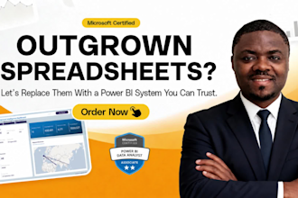 build a power bi system to replace your spreadsheet reporting