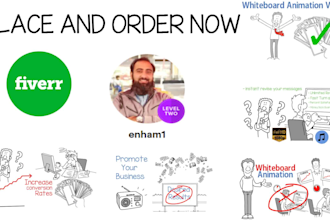 create doodle whiteboard animation video