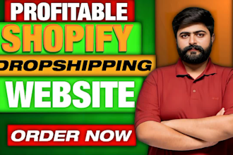 build a high converting shopify dropshipping store with winning products