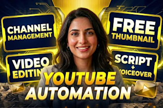 grow youtube automation channel and create automated cash cow videos