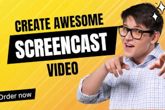 record a perfect HD screencast explainer video tutorial