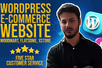 design and develop woocommerce website