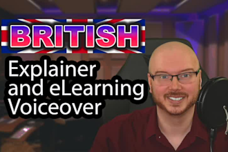 record british voiceover for your elearning video