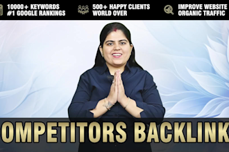 create competitor backlinks on high da site