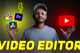 edit professional youtube, social media, commercial, and educational videos